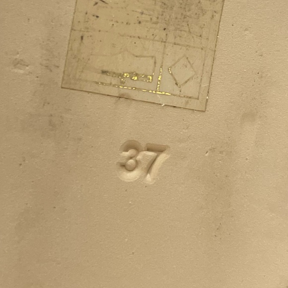 Free People Scalloped Platform Sandals Cork Slides Vanilla Size 7 US - Picture 6 of 10